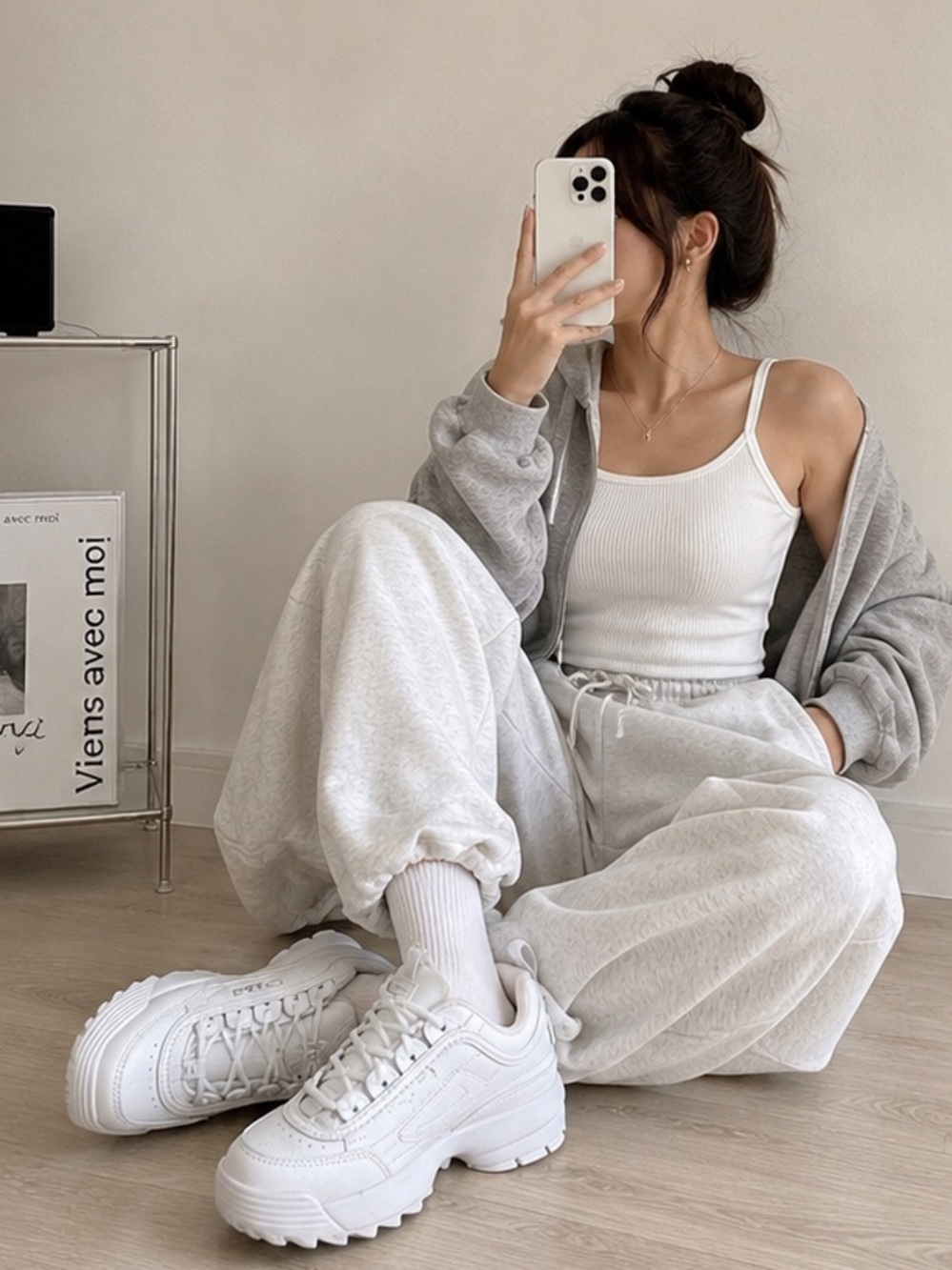 FILA Disruptor II triple White (Women's)